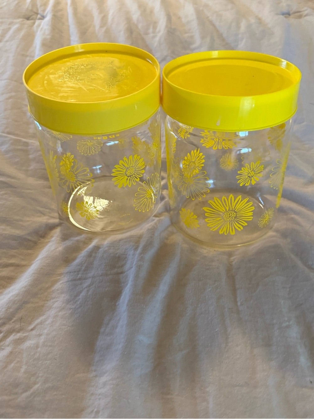 Corning ware Glass Vintage Containers